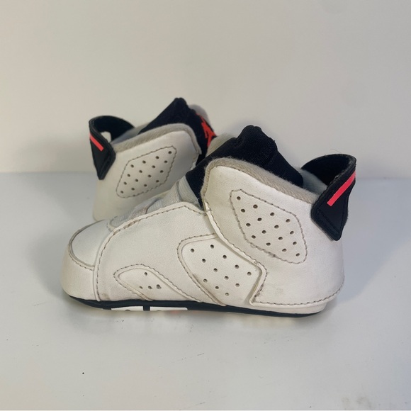Air Jordan Retro VI 6 White Infrared 2014 525442-123 Toddler 3C No Box - Picture 2 of 7